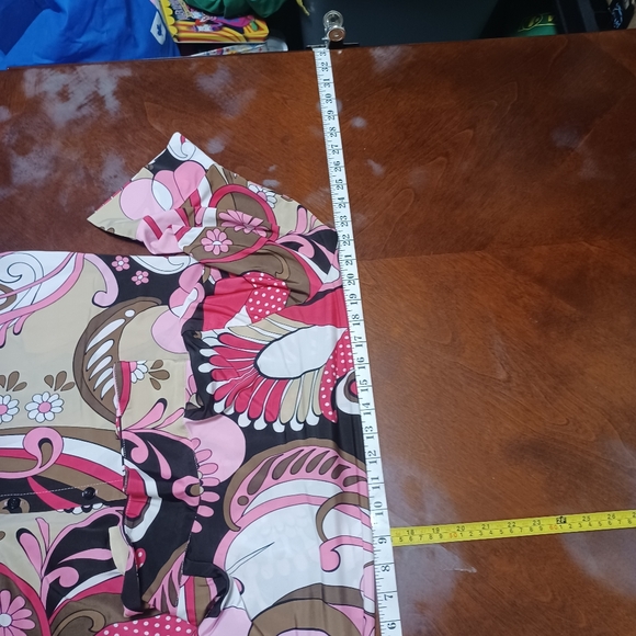 Y2K Addition Elle Floral and Paisley Blouse - Picture 6 of 6